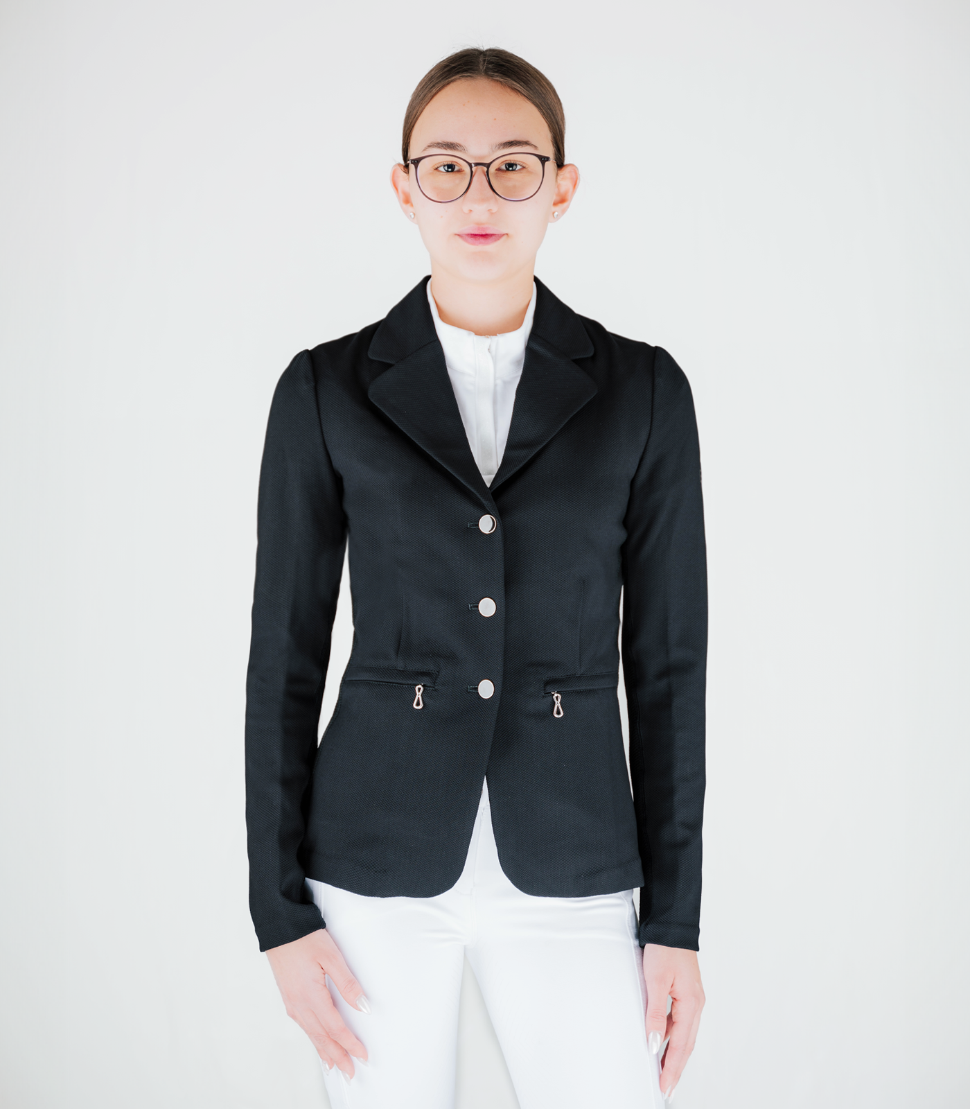 Turnierjacket Light Mesh in schwarz