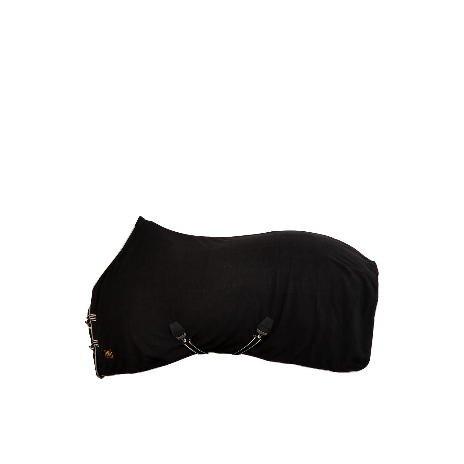 Fleecedecke Classic in schwarz