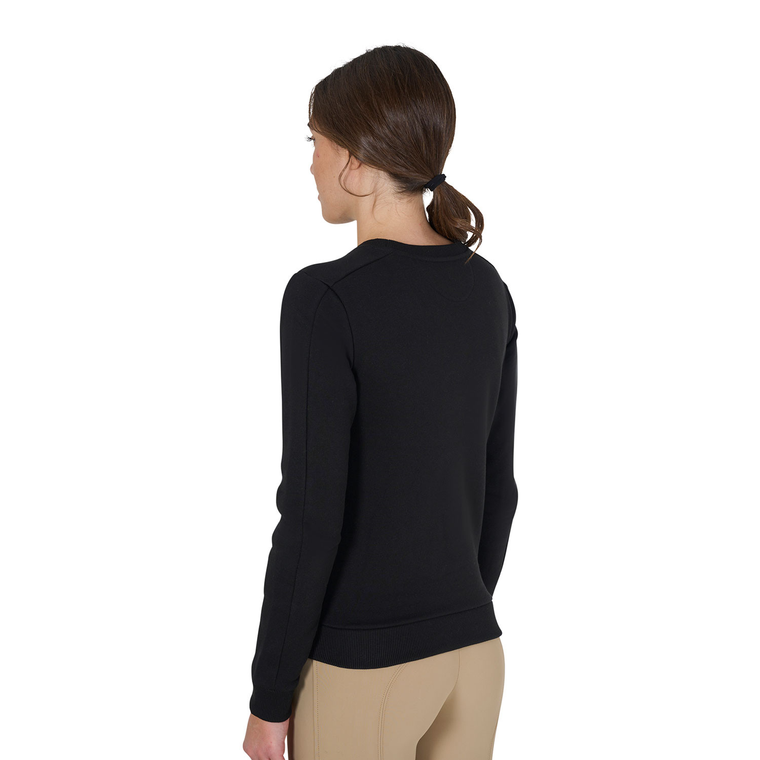 Damen-Rundhalssweatshirt mit Logo-Print
