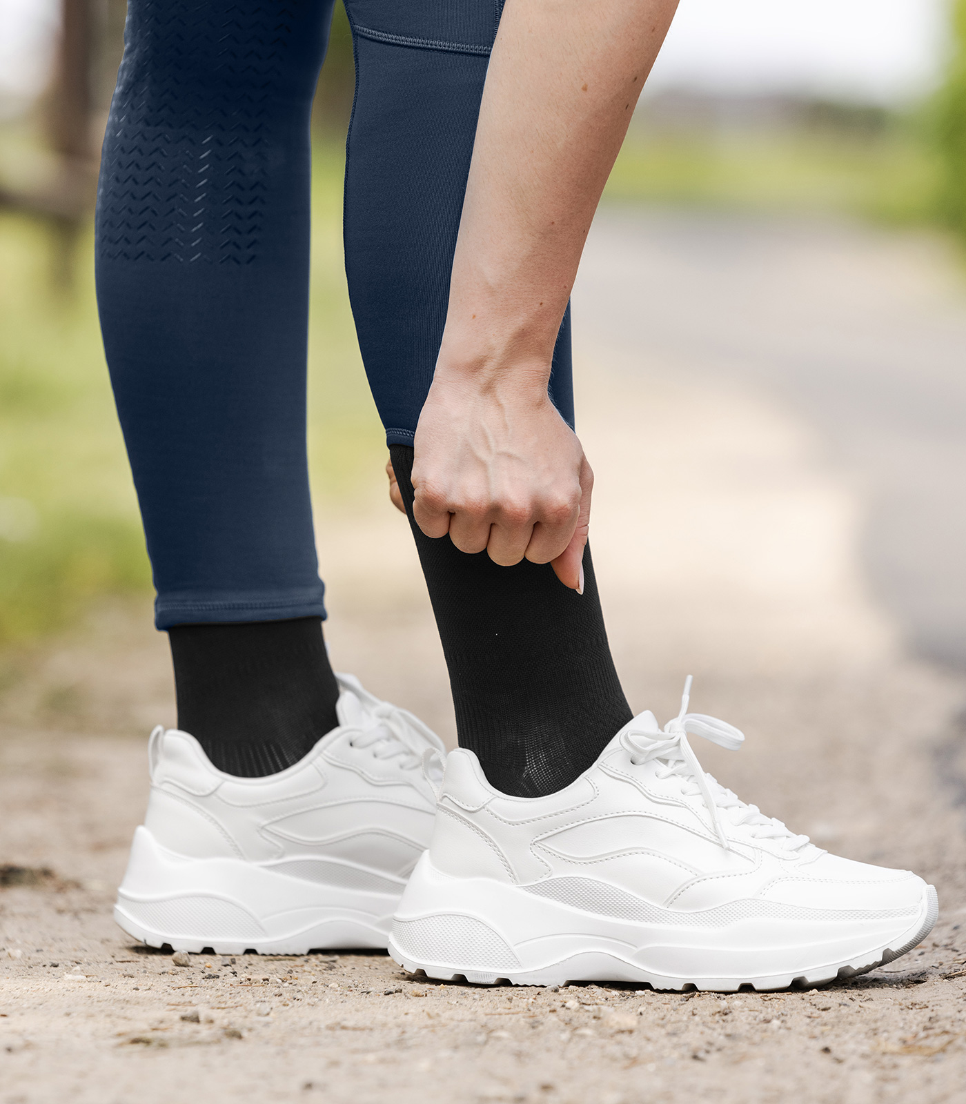 Reitsocken Compression