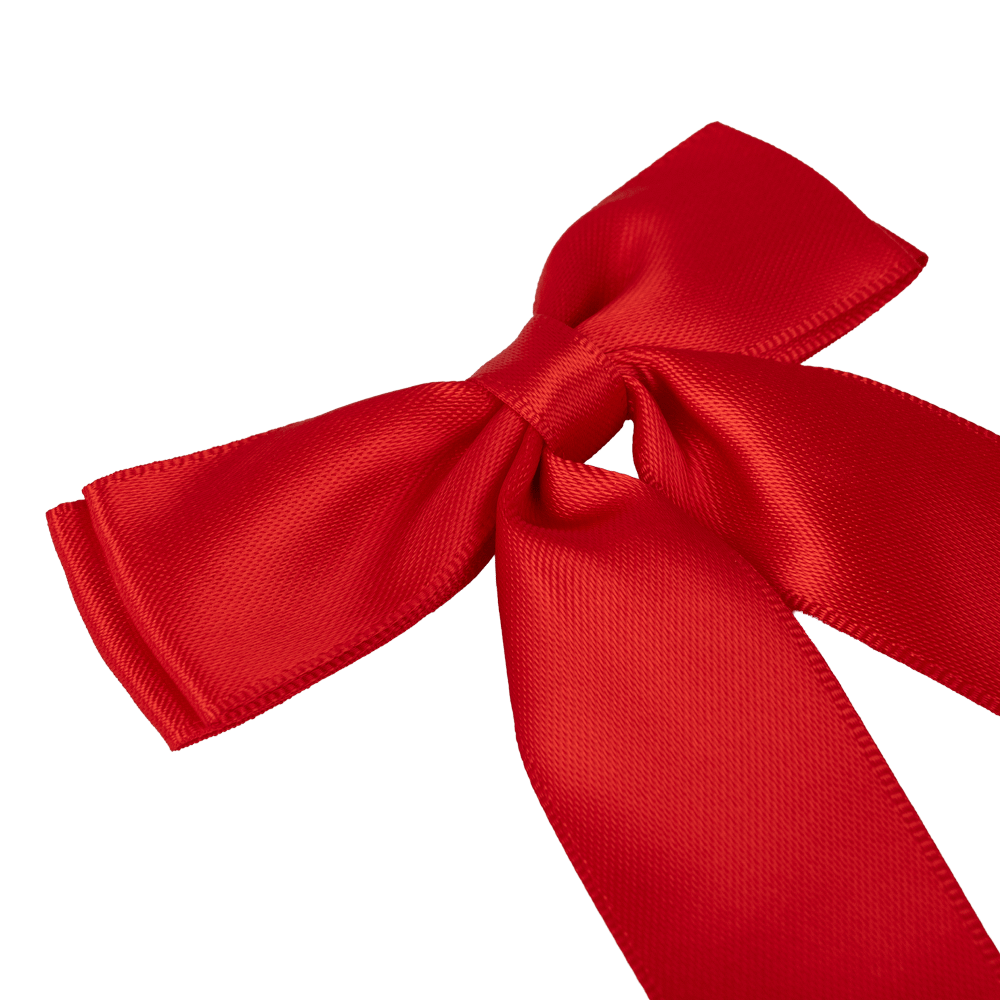 Rotes Band mit Clip