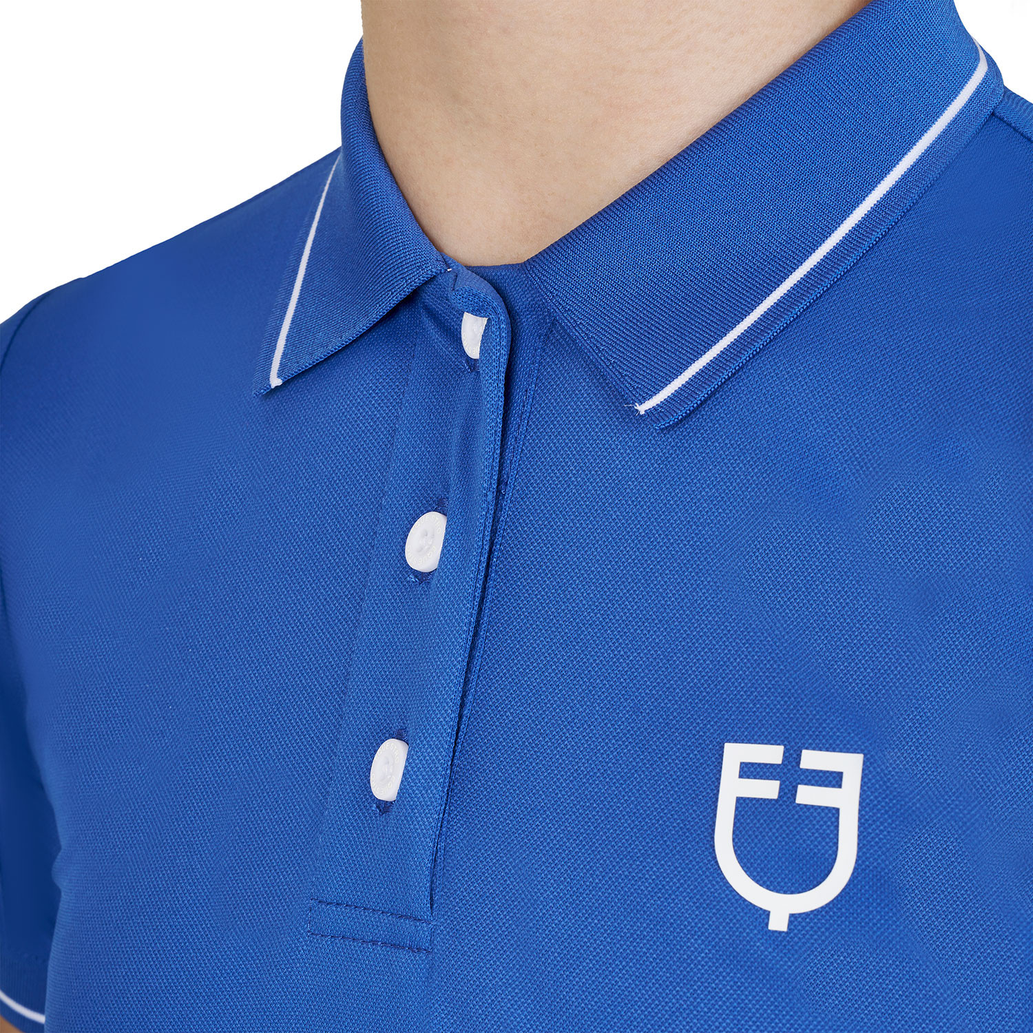 Kinder-Polo Slim Fit aus antibakteriellem Funktionsmaterial
