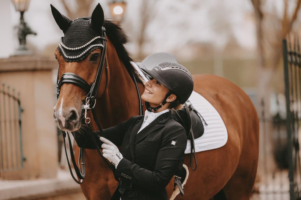 Fly ears Wellington big stone & pearl