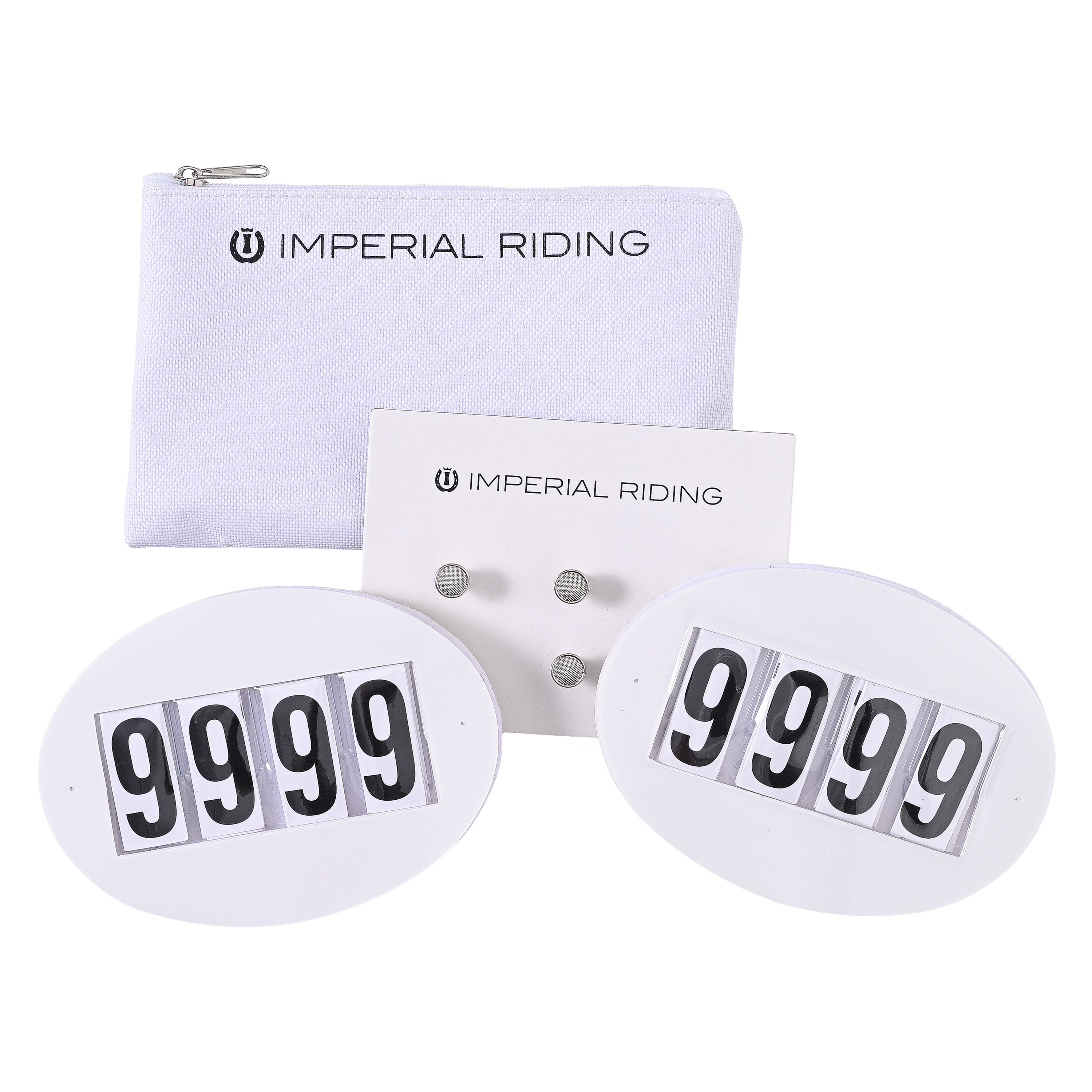 Startnummer Basic Quick-Pin, 2-teiliges Set
