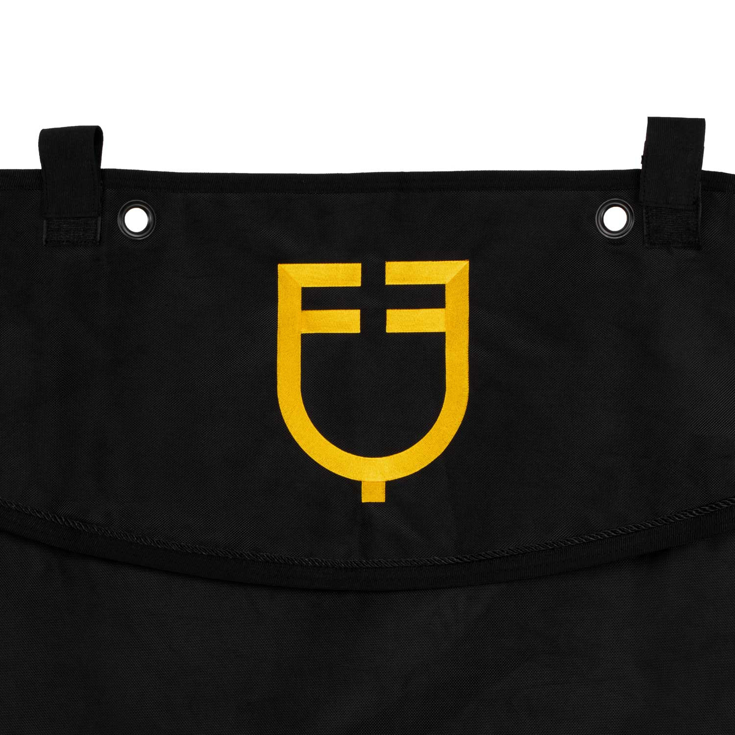 Kurze Stallgardine mit gesticktem Logo