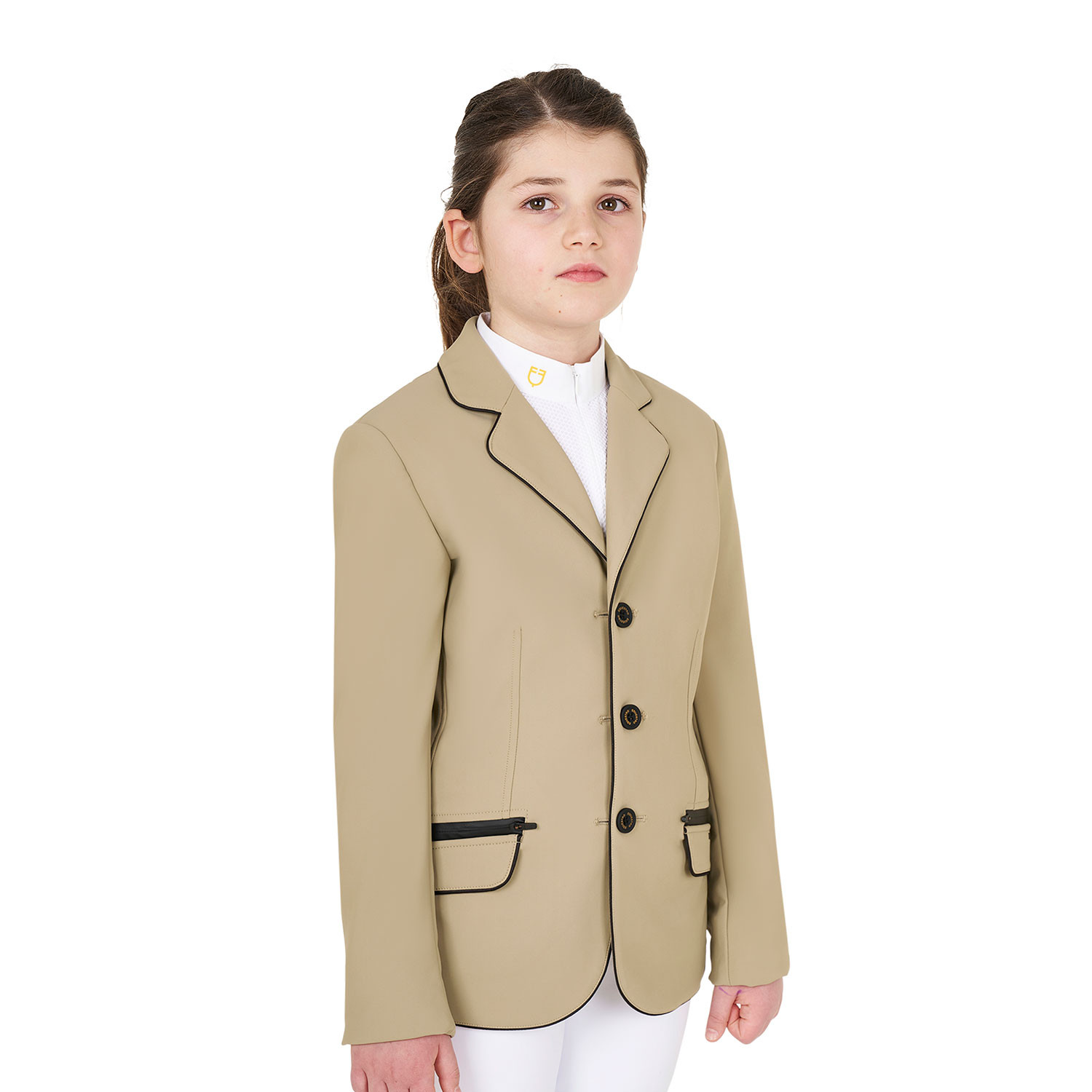 Turnierjacket für Mädchen aus technischem Gewebe