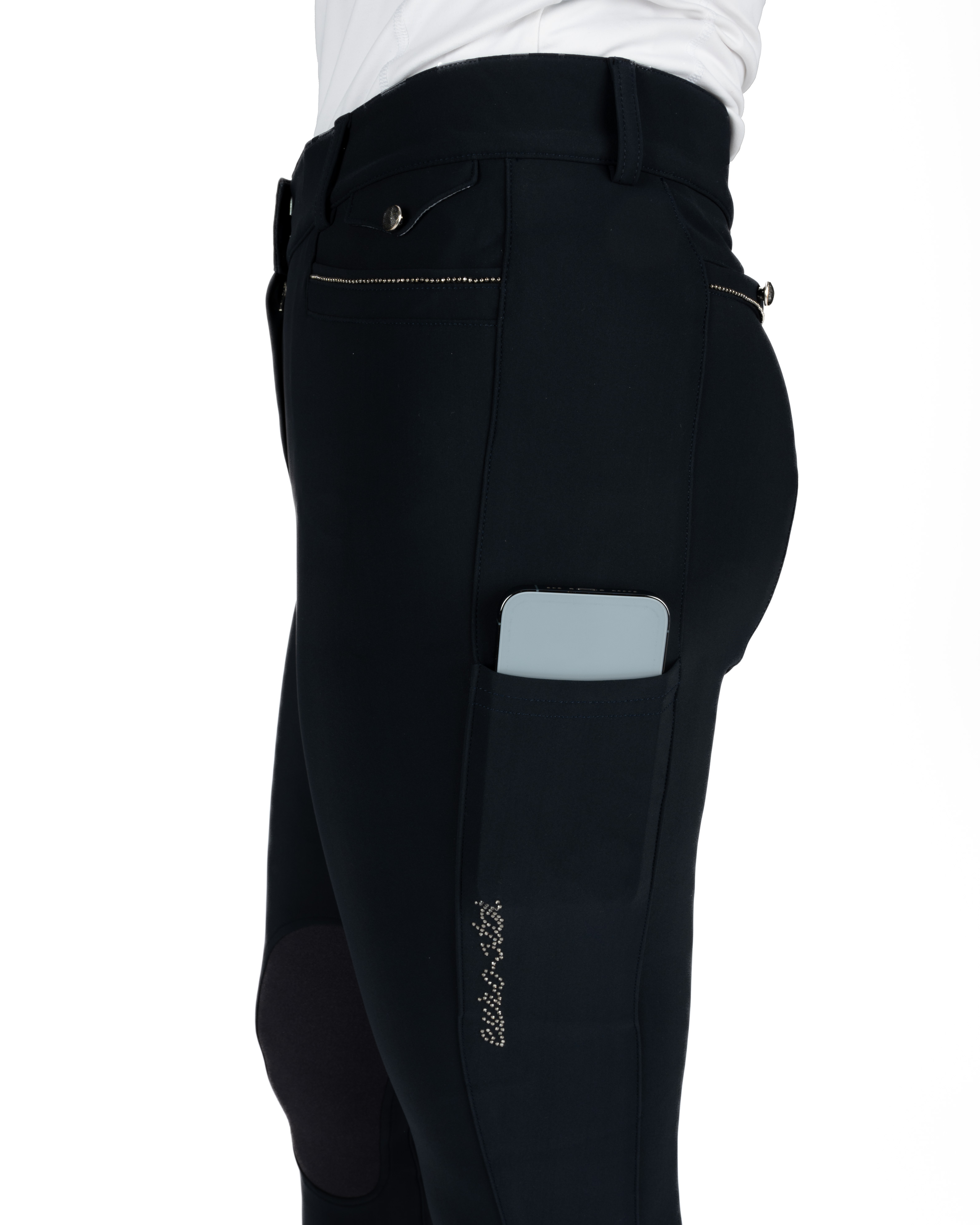 Ladies riding breeches Arielle Grip Connect Knee in night