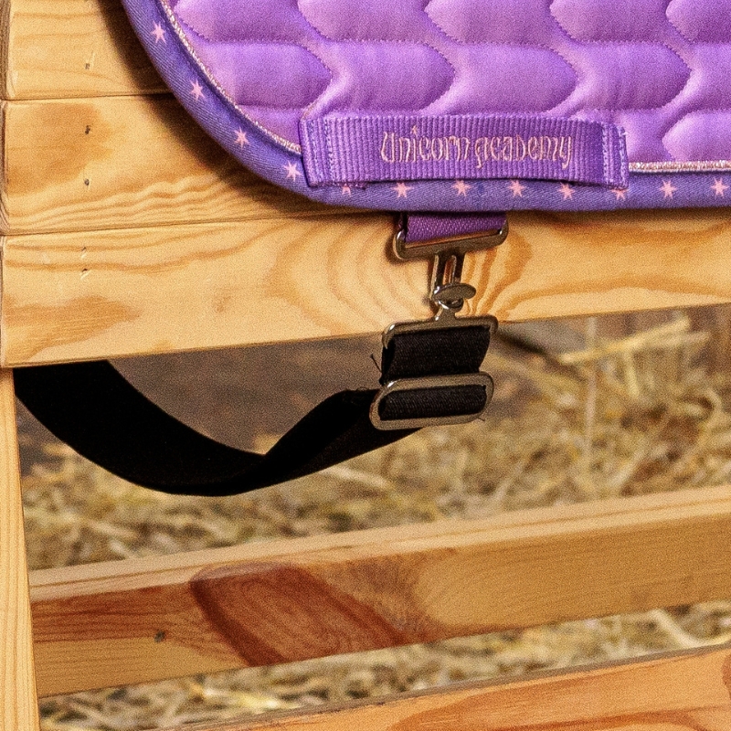 Hobby horse saddle pad "Unicorn Academy"-Kids