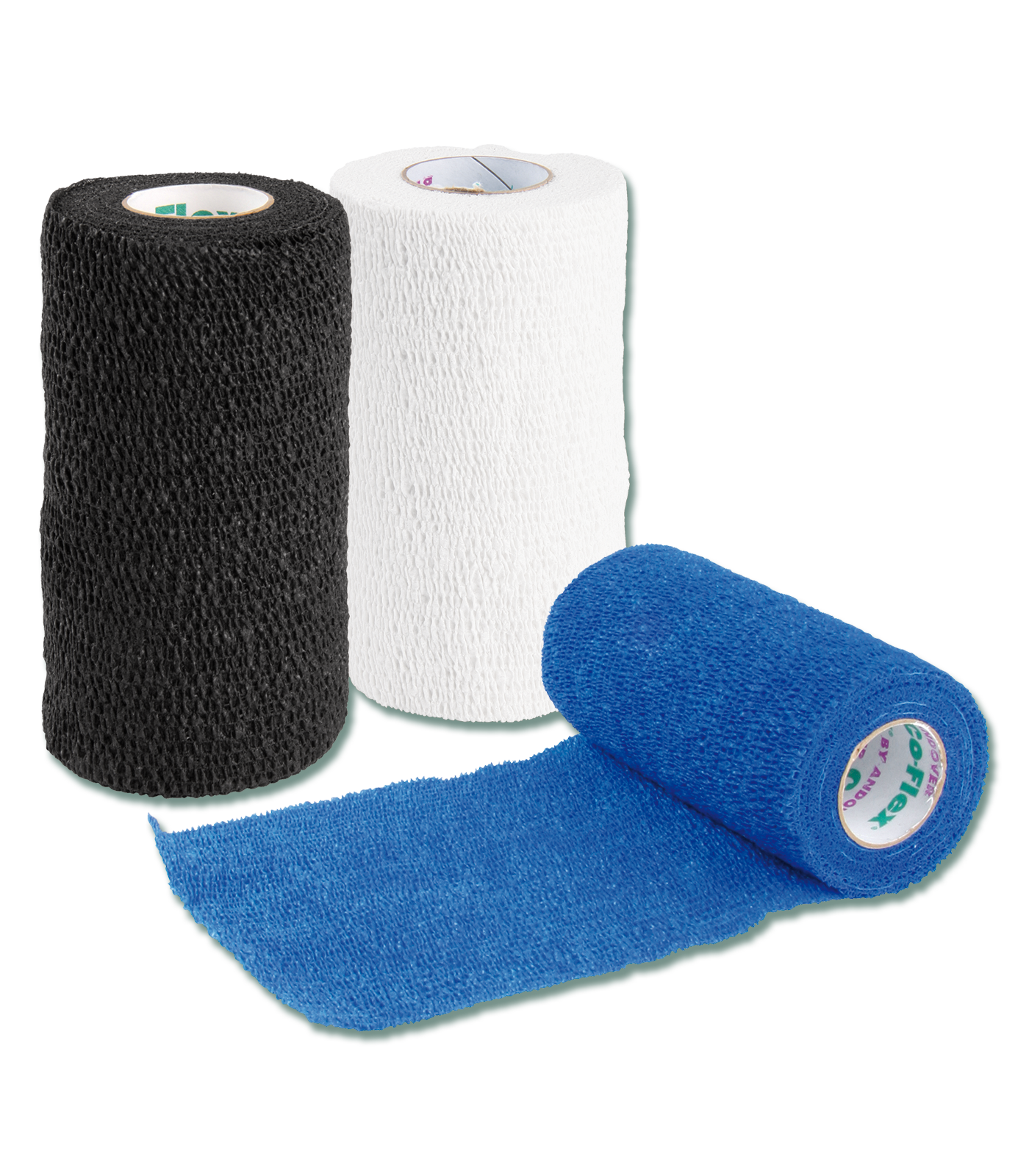 Bandes Flex en lot de 12 - avec présentoir de vente