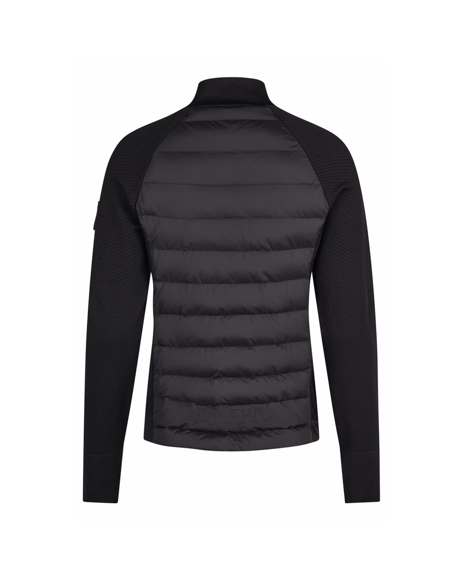Ladies hybrid athleisure jacket 
