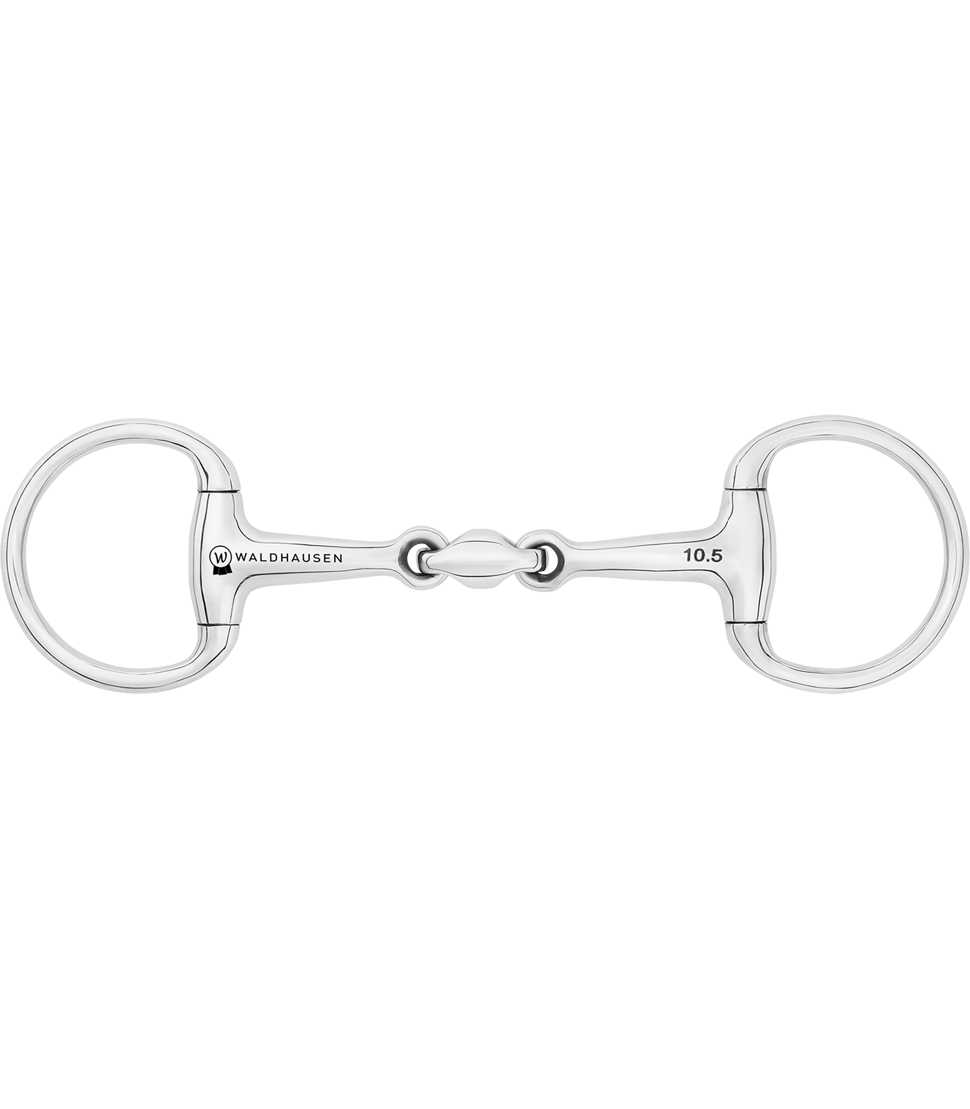 Mors à olives pour poney, brisure double