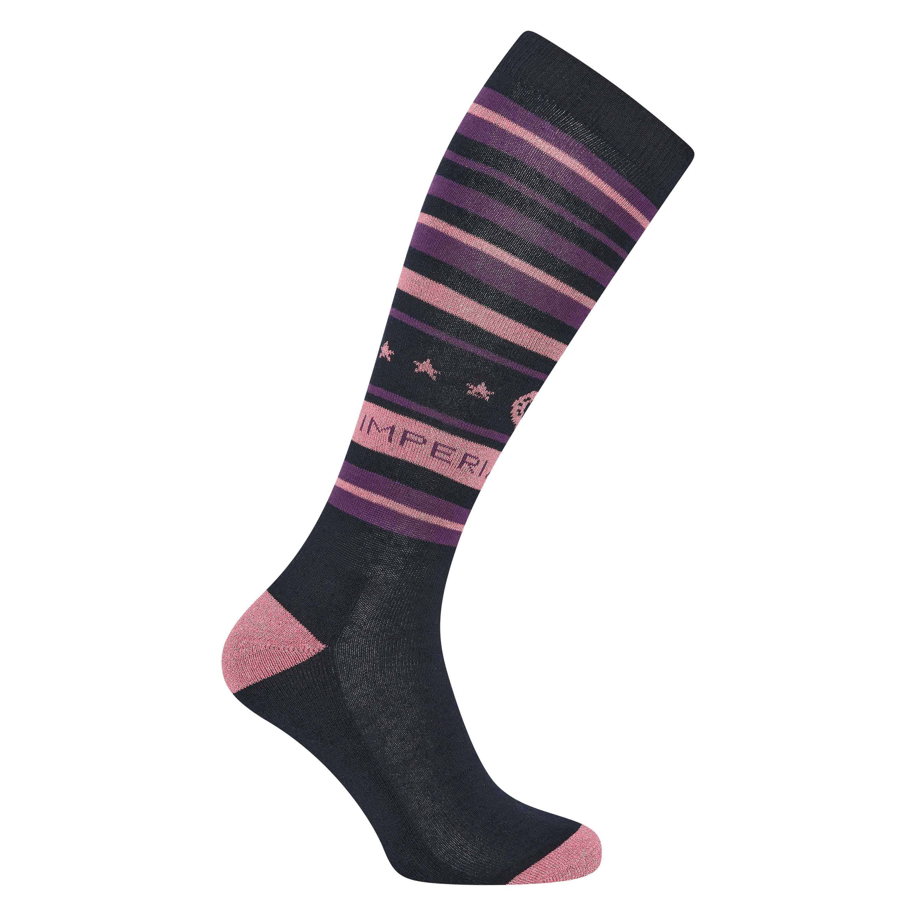 Socken Stripy Sparkle
