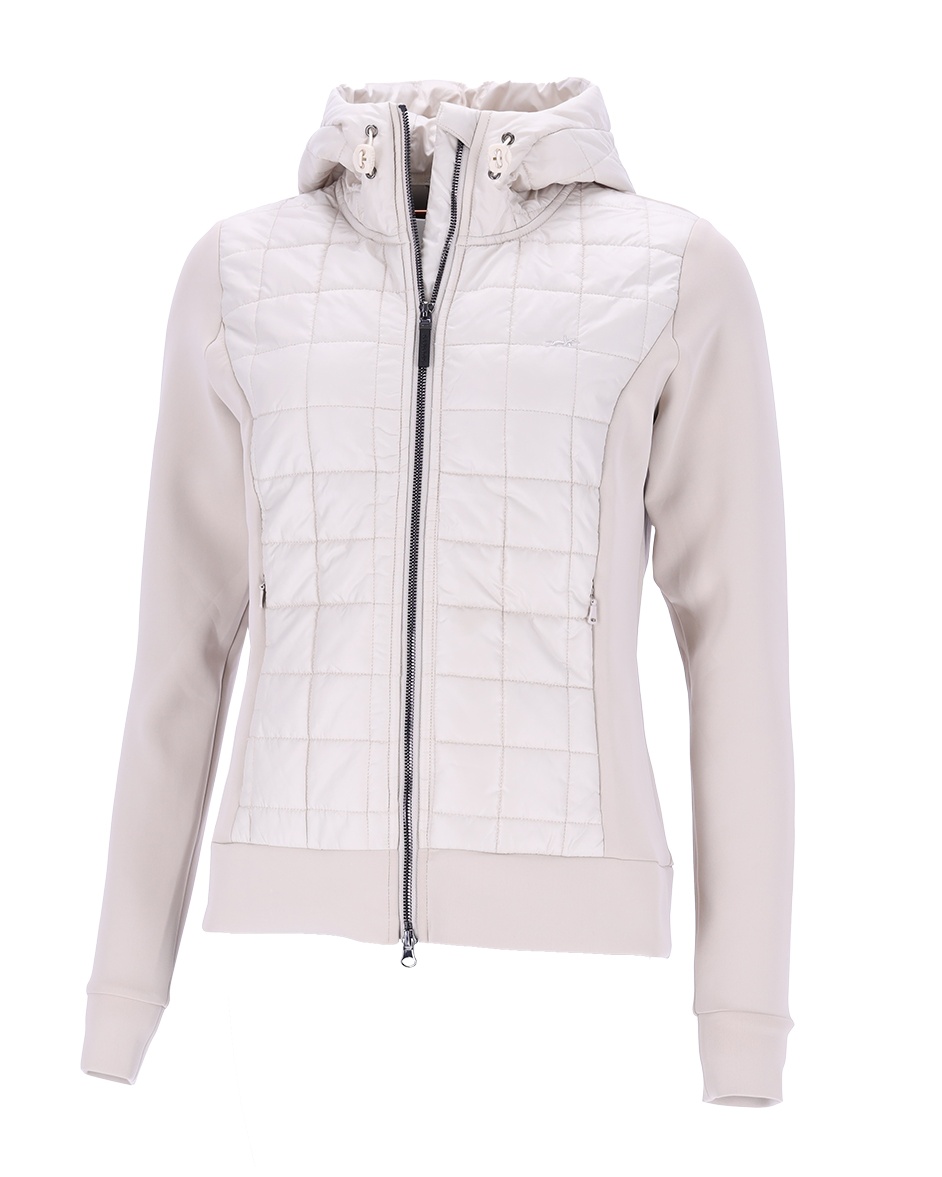 Hybrid jacket ladies Sulaine Style in chalk