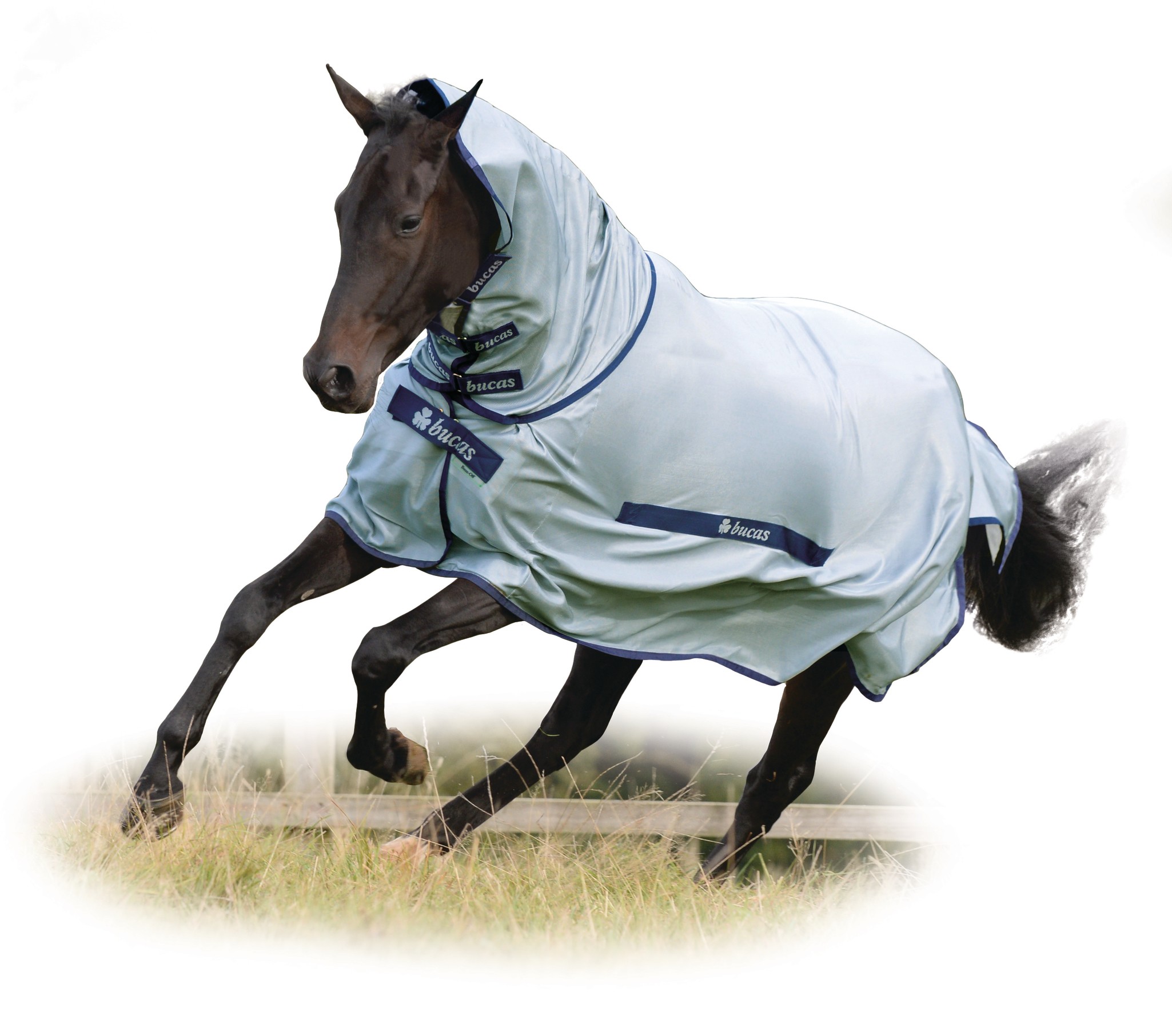 Halsteil Buzz-Off Full Neck in Blue