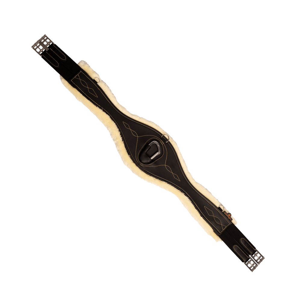 Long girth lambskin anatomical