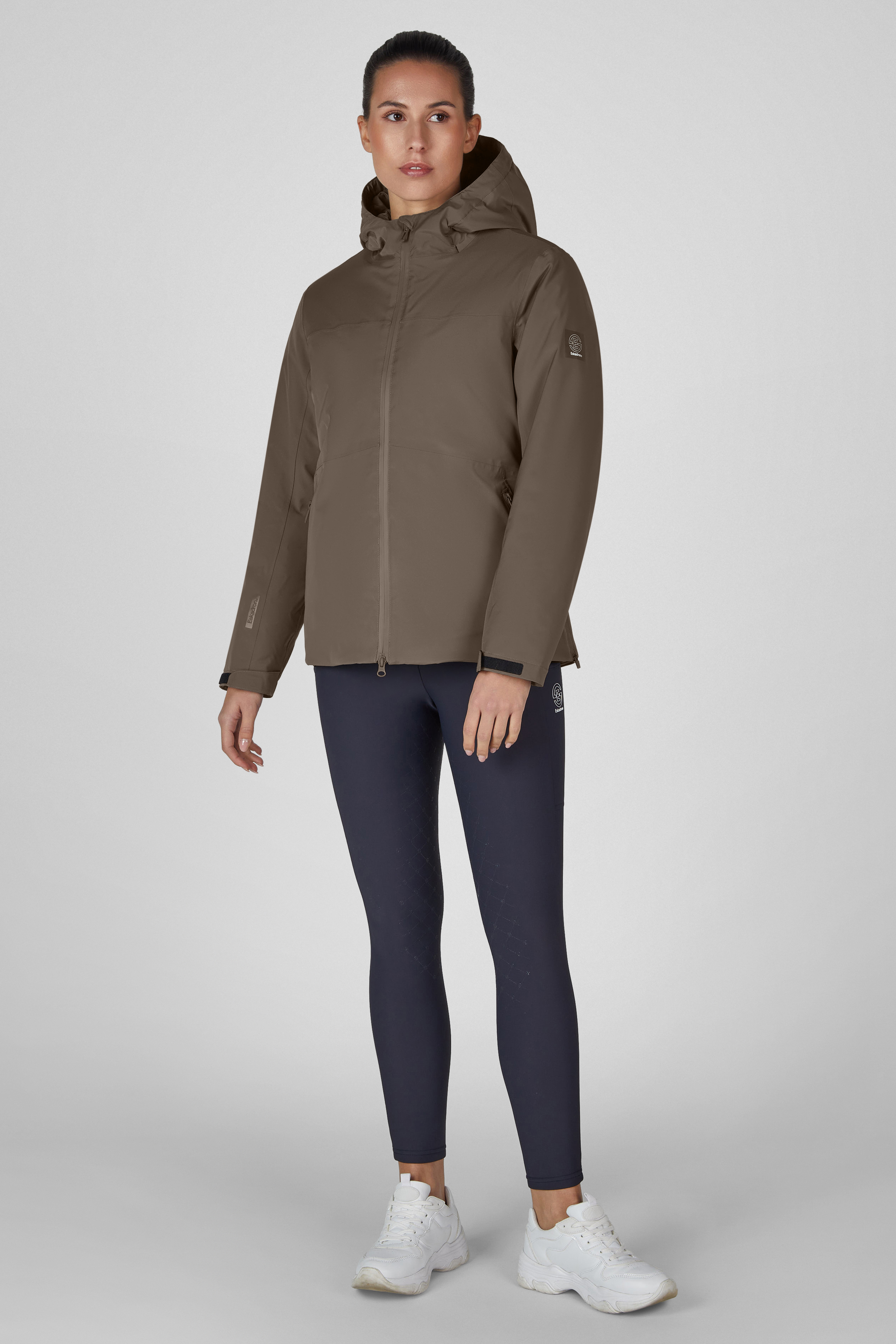 Jacke Damen Dynamic waterproof in powdertaupe