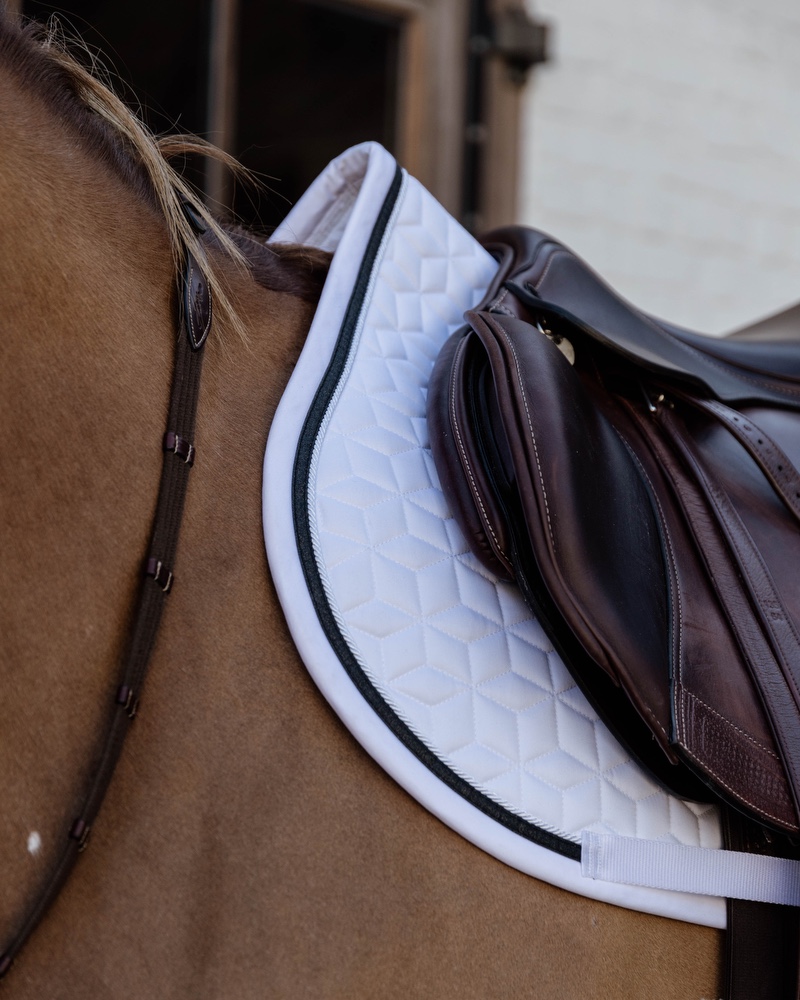 Jumping saddle pad Glitter Rope
