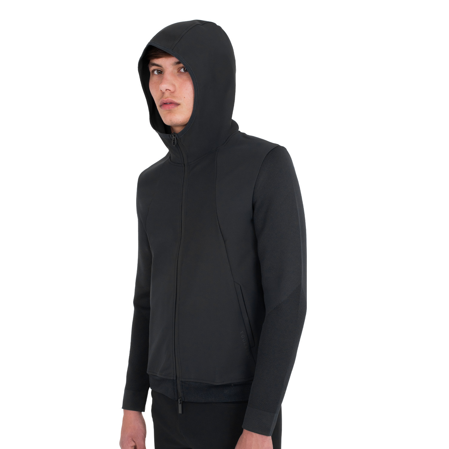 Technisches Kapuzensweatshirt für Herren mit Micro-Mesh-Einsätzen