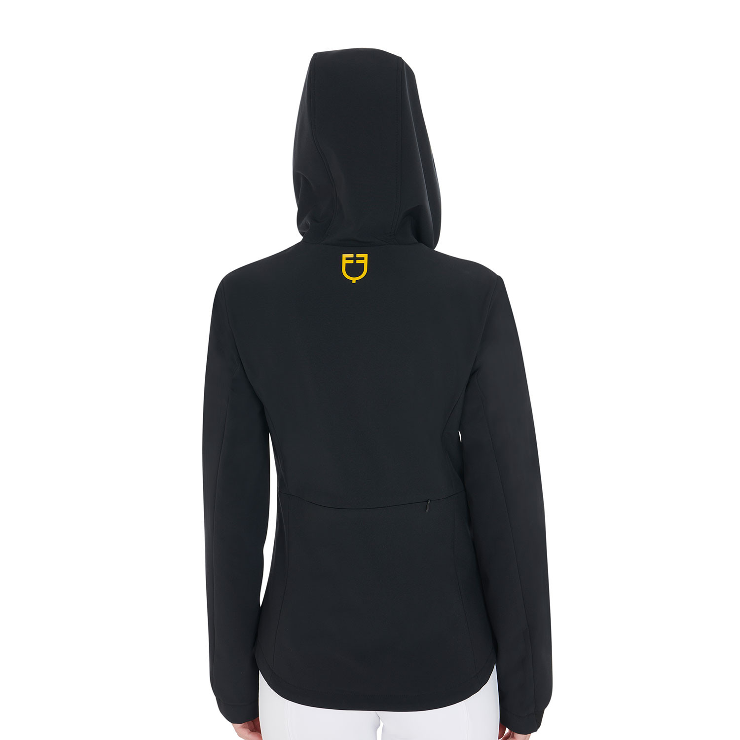 Taillierte Softshell-Jacke mit verdeckten Taschen