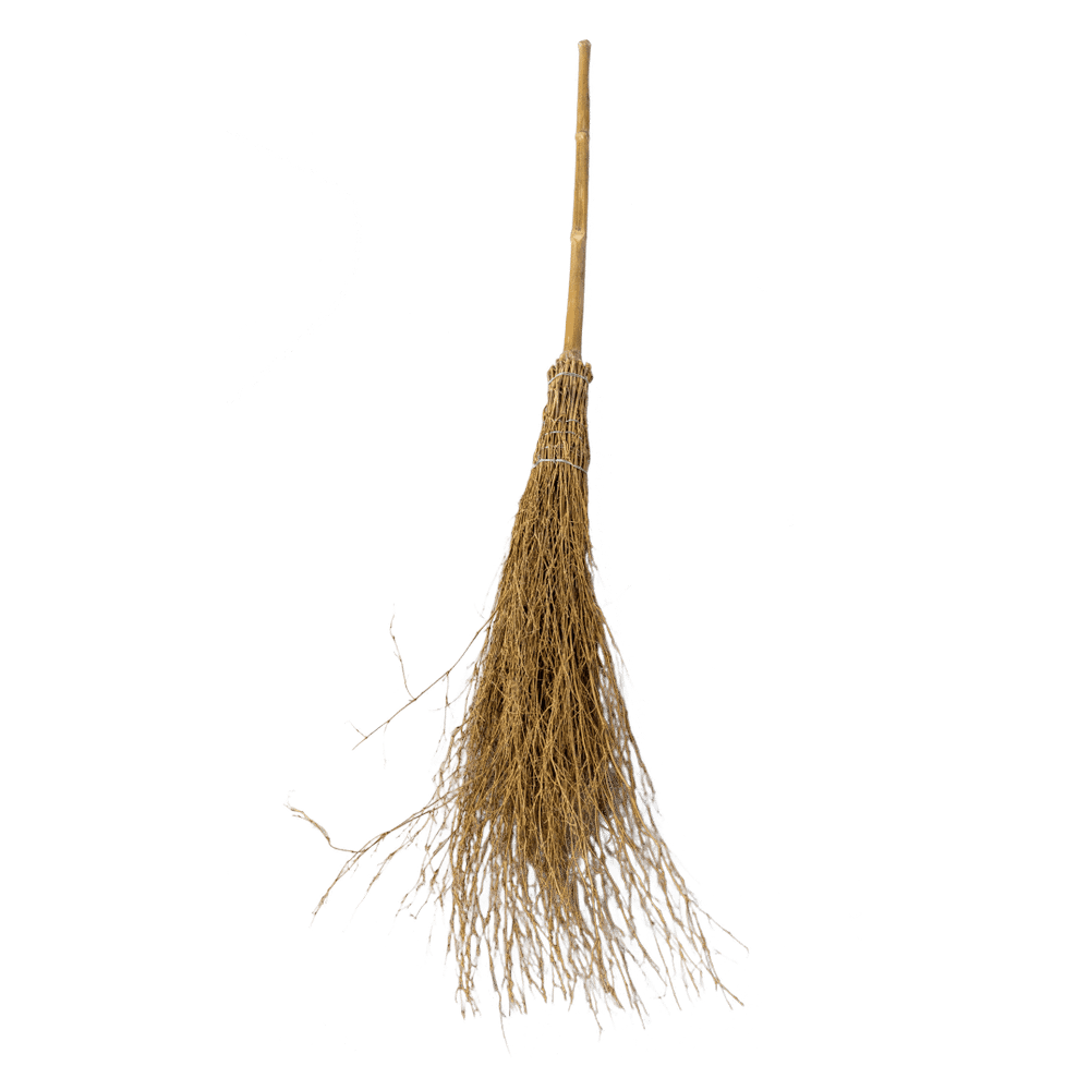 Bamboo broom