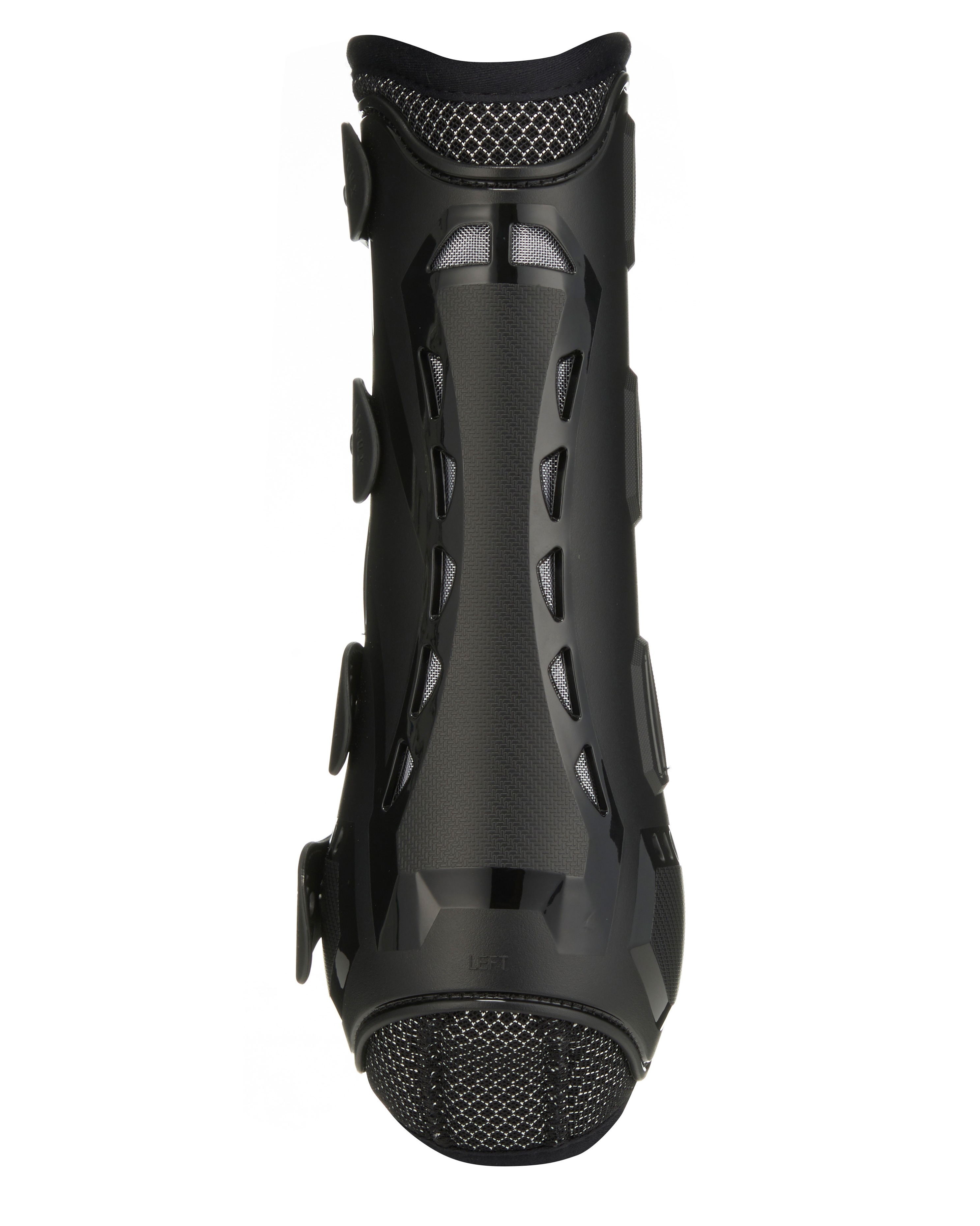 Gamaschen hinten Ultramesh in schwarz