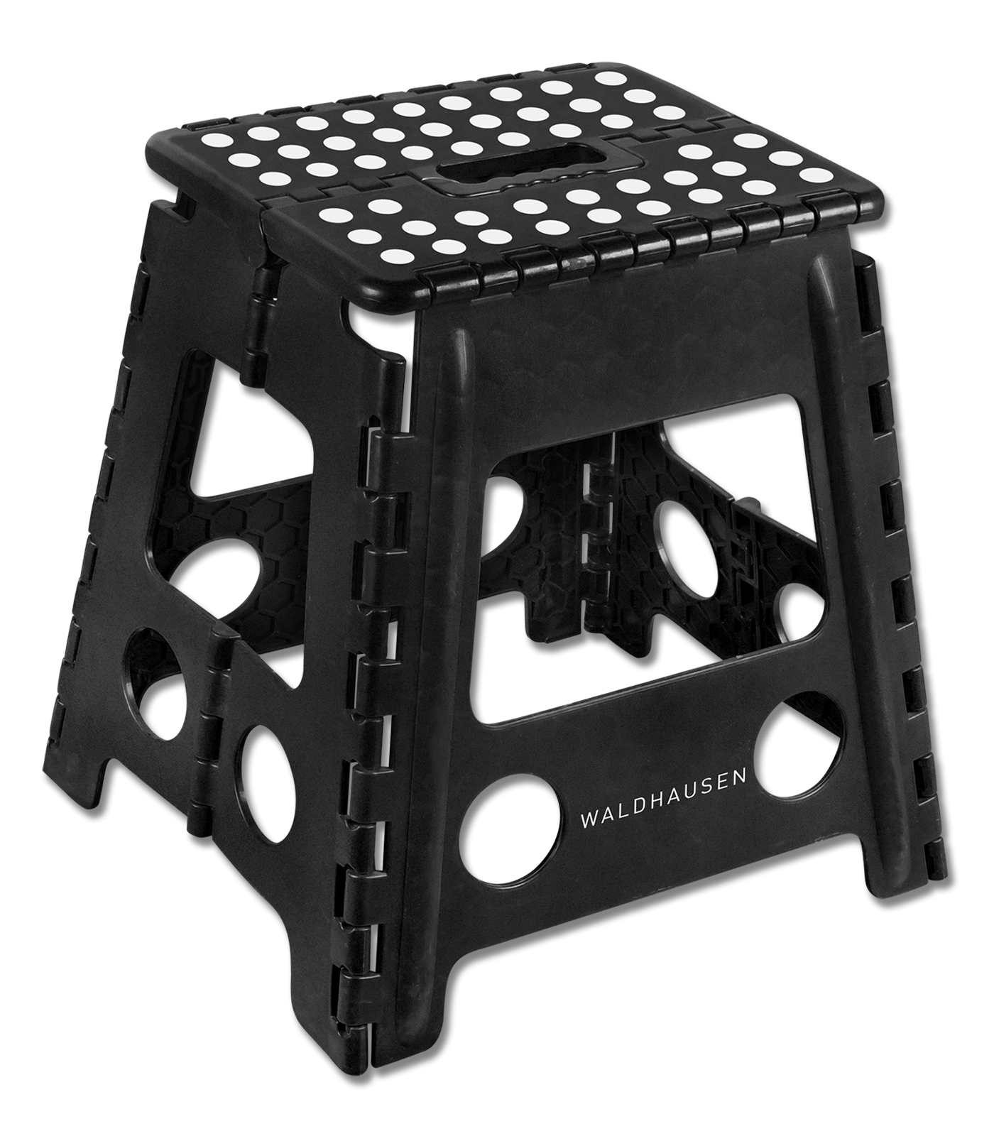 Klappbare Aufsteigehilfe, 38x32x39 cm, schwarz