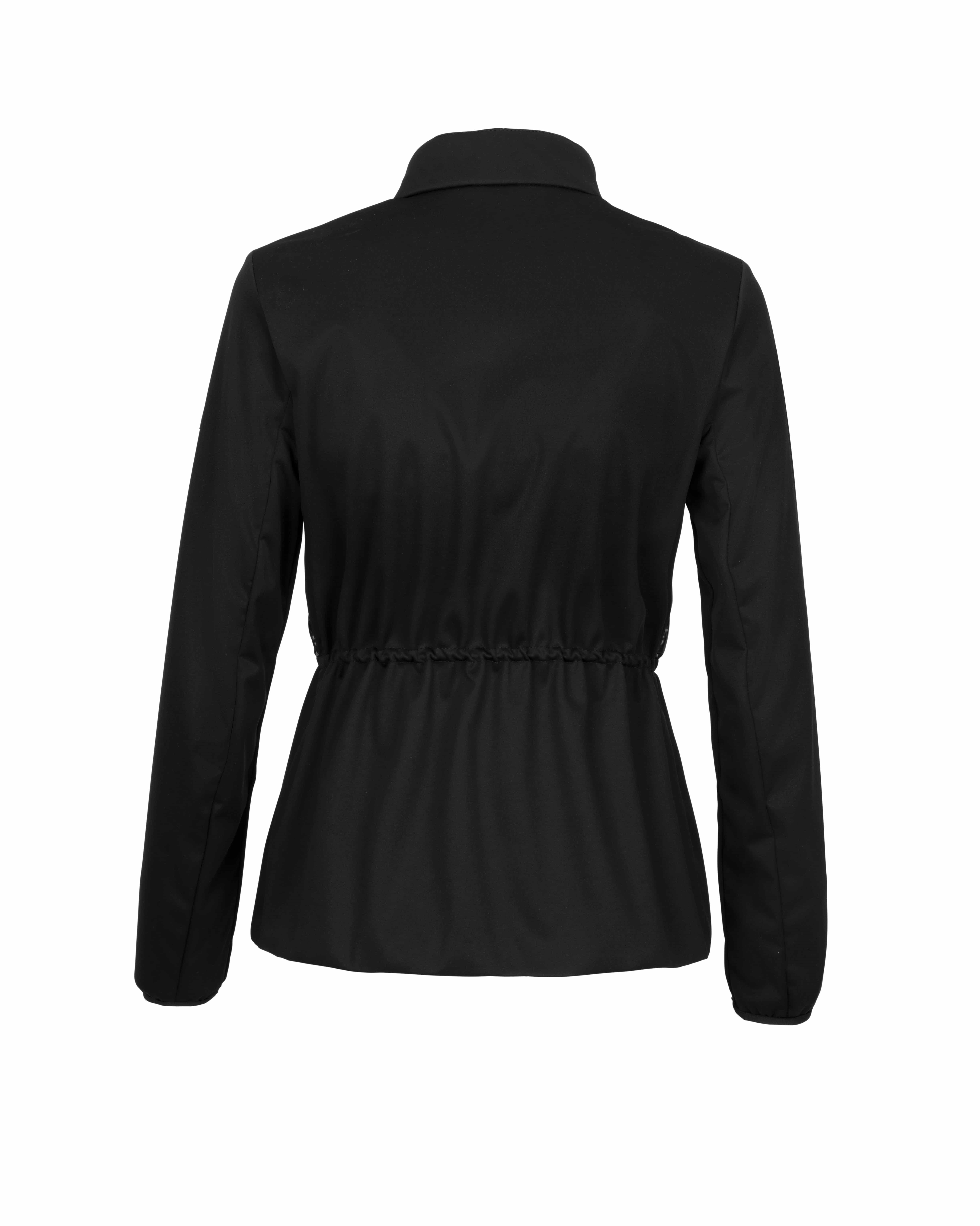 Hybrid jacket ladies Valeria in caviar
