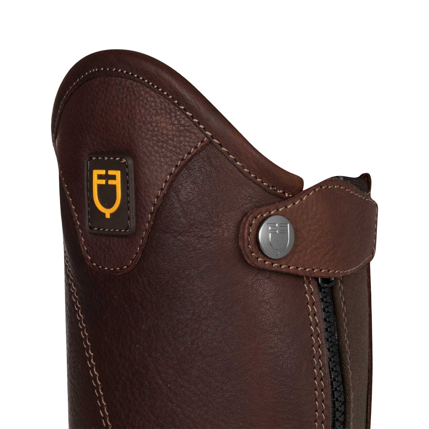 Unisex-Stiefeletten aus weichem Leder mit seitlichem Reißverschluss