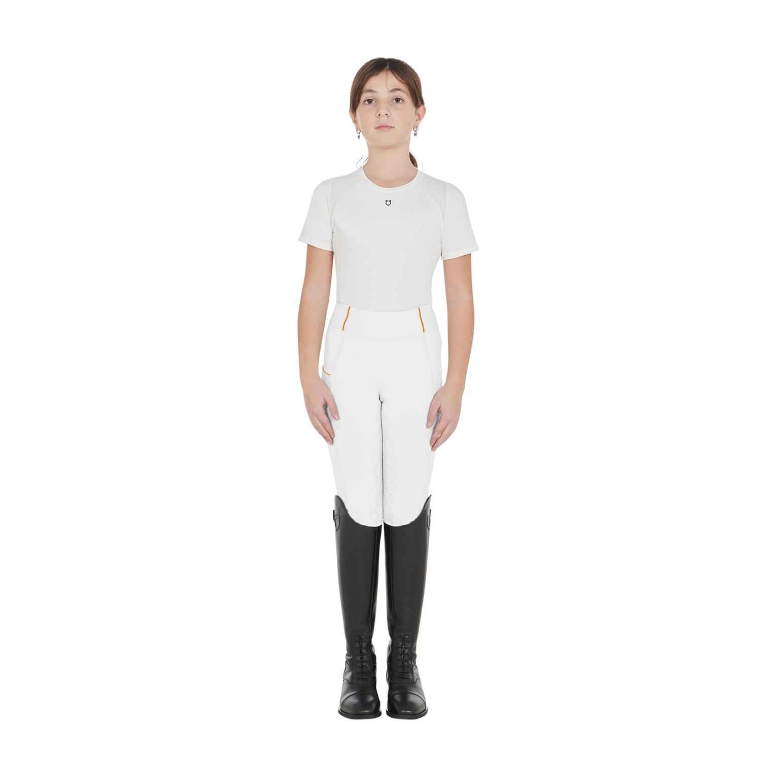Mädchen-Leggings mit Fleecefutter