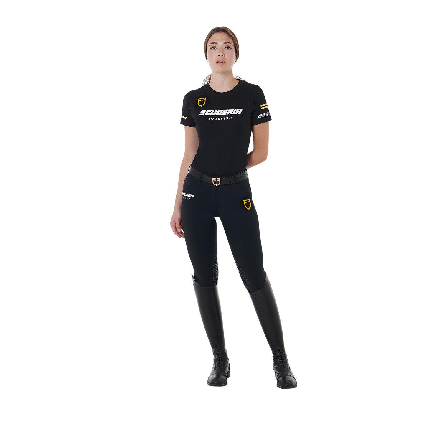 Scuderia Slim-Fit-T-Shirt für Damen