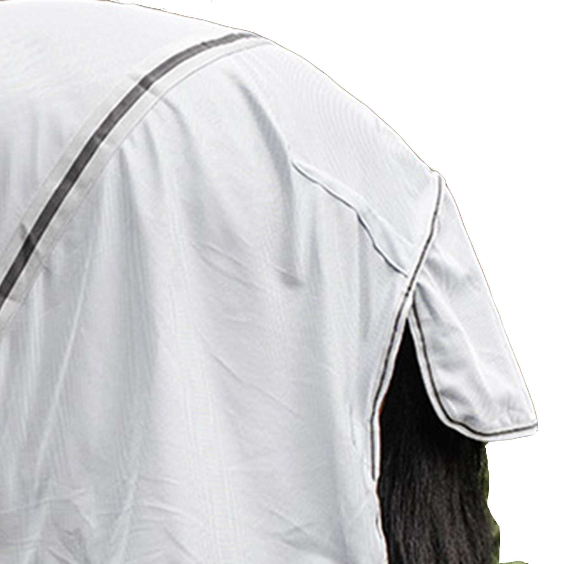 Fliegendecke mit abn. Halsteil