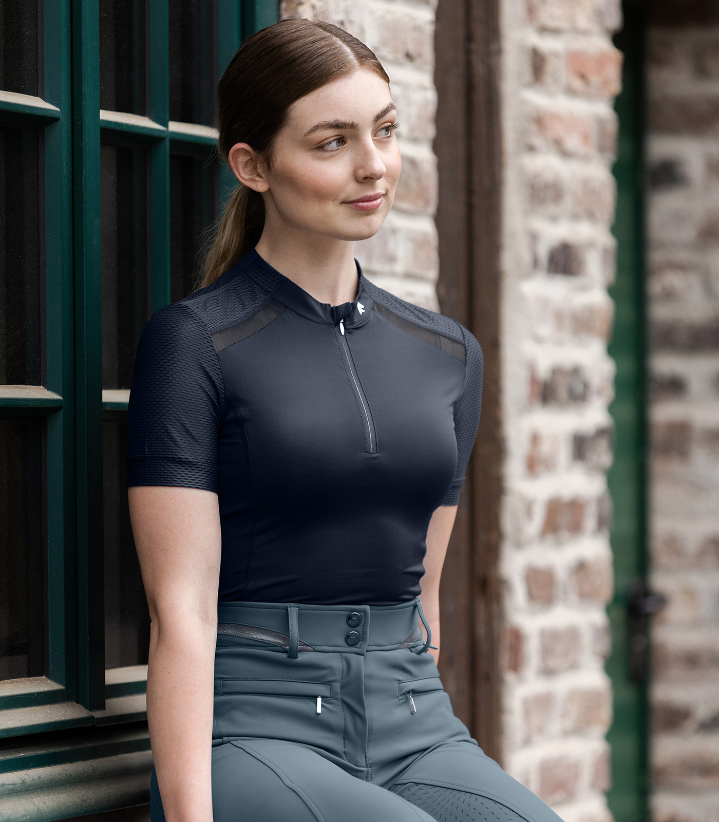 Nancy functional zip shirt Nancy functional zip shirt