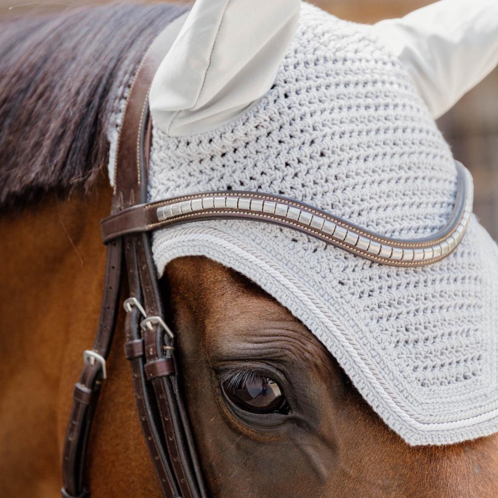 Ear bonnet Wellington Diamond Rope