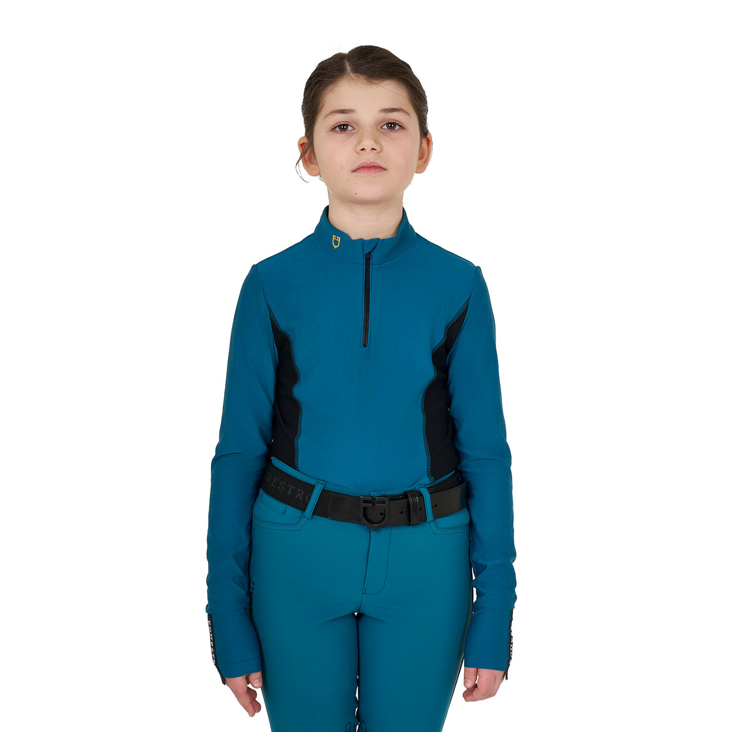 Langärmeliges Trainings-Base-Layer für Mädchen