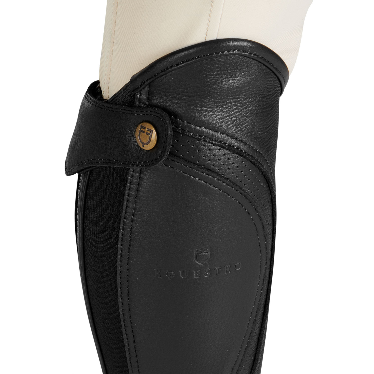 Unisex-Gamaschen aus perforiertem Leder, maximaler Komfort